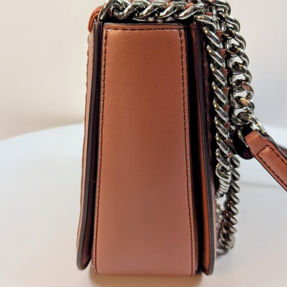 Stella McCartney Light Terracotta Falabella Mini Crossbody Bag - Picture 5 of 17